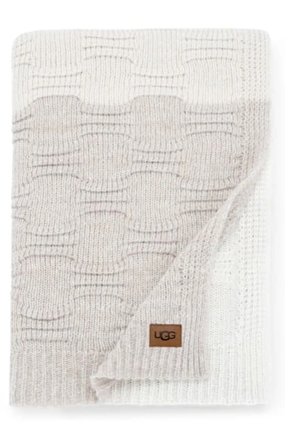 Shop Ugg Offshore Throw Blanket In Snow