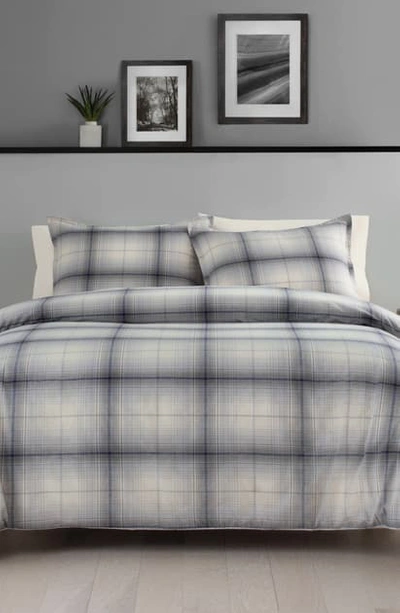 Shop Pendleton Porter Plaid Comforter & Sham Set In Grey