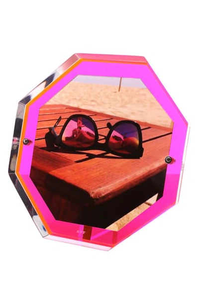 Shop Alexandra Von Furstenberg Snap Bolt Picture Frame In Pink