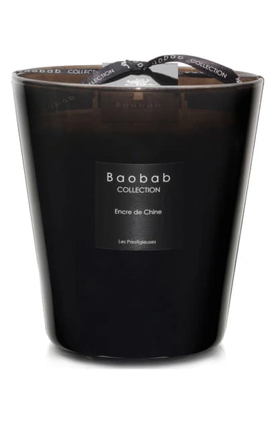 Shop Baobab Collection Encre De Chine Candle In Black-medium