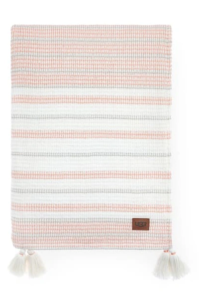 Shop Ugg Kayla Woven Throw Blanket In La Sunset Ombre