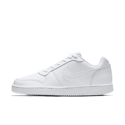 Shop Nike Women's Ebernon Low Shoes In White