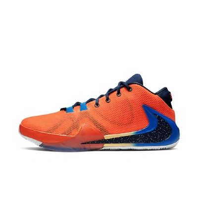 Shop Nike Zoom Freak 1 Basketball Shoe In Orange