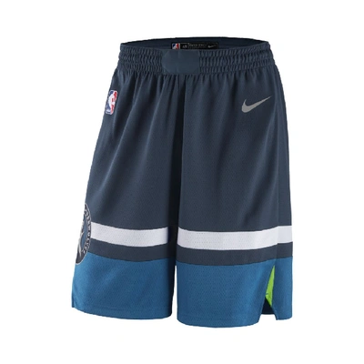 Nike Minnesota Timberwolves Icon Edition Swingman  Men's Nba Swingman Shorts In Blue
