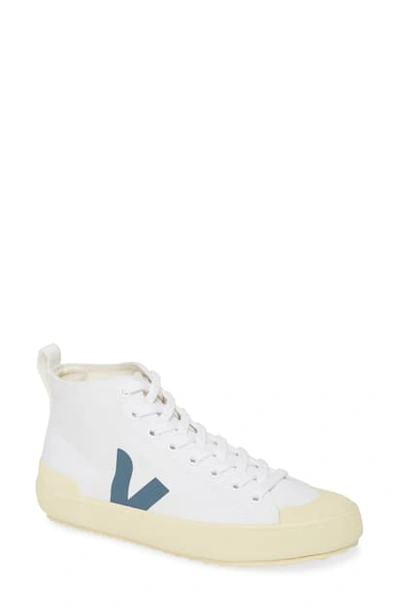 Shop Veja Nova High Top Sneaker In White/ California/ Butter Sole