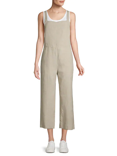 organic linen jumpsuit