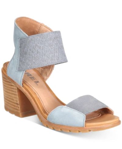 Shop Sorel Women's Nadia Sandals Women's Shoes In Cinder Grey