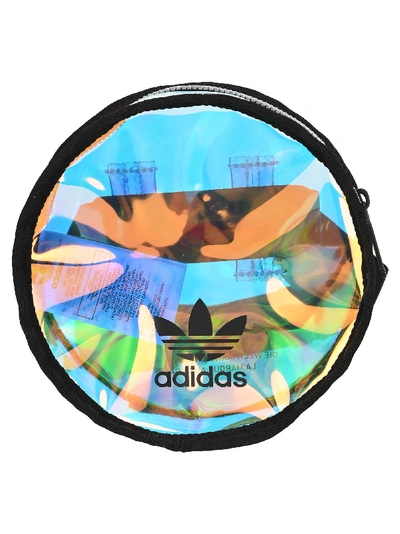 Shop Adidas Originals Transparent Round Belt Bag In Trasparent