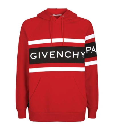 Shop Givenchy Stripe Logo Hoodie