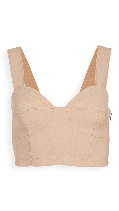 Shop A.l.c Alessandra Top In Sand