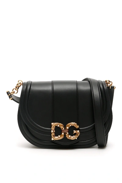 Shop Dolce & Gabbana Dg Amore Bag In Nero (black)