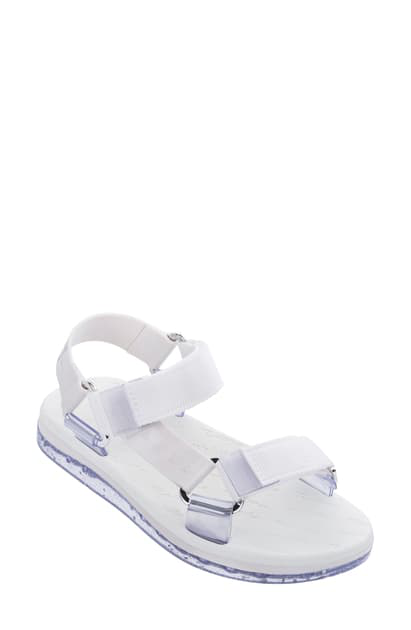 clear rubber sandals