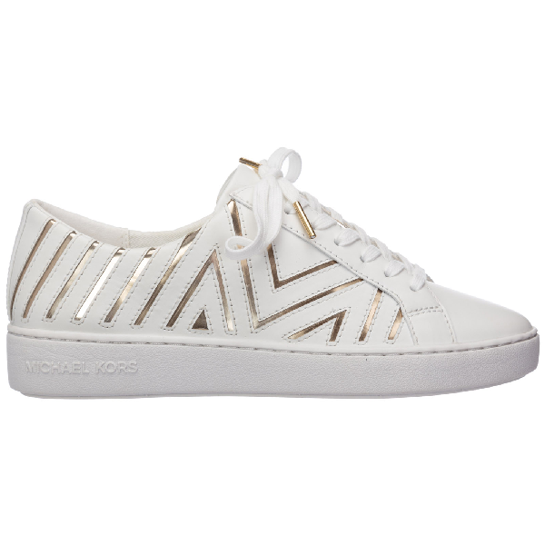 michael kors white sneakers sale