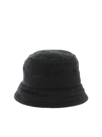 Shop Y-3 Logo Bucket Hat In Black