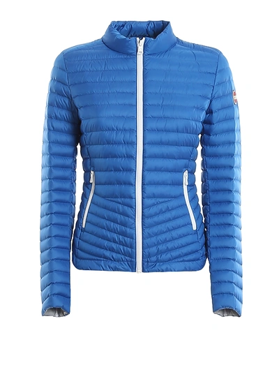 Shop Colmar Originals Quilted Fabric Puffer Jacket In Light Blue