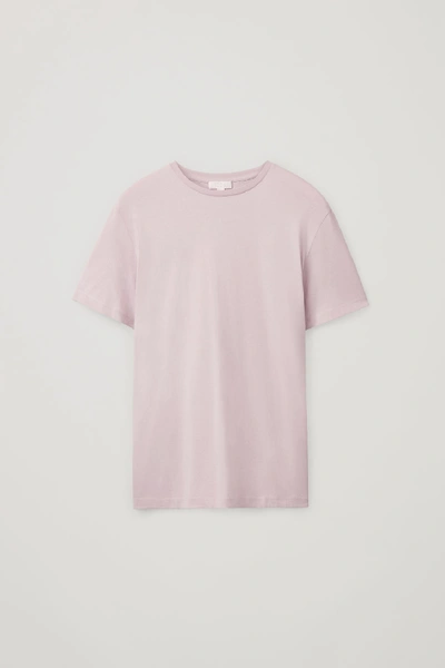 Shop Cos Regular-fit T-shirt In Purple