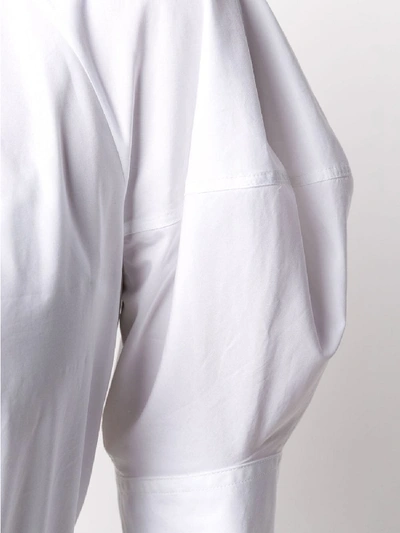 Shop Chloé Cotton Shirt In White