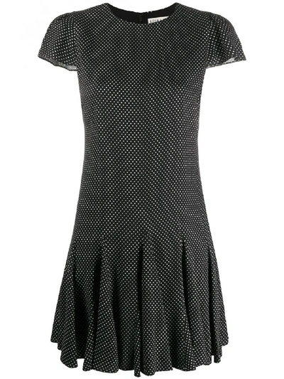 Shop Alice And Olivia Dolly Dress In Black