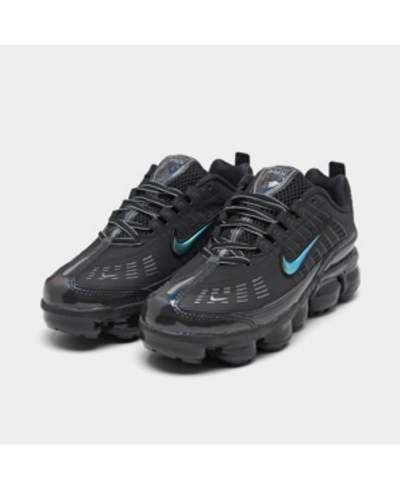 Shop Nike Women's Air Vapormax 360 Running Sneakers From Finish Line In Black/black