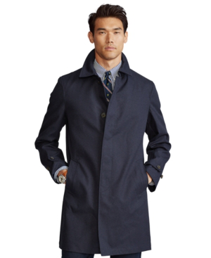 ralph lauren trench coat mens