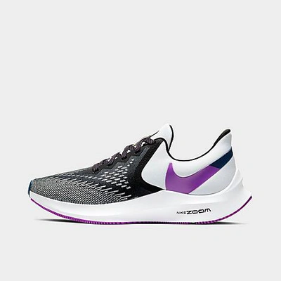 Nike Air Zoom Winflo 6 Women's Running Shoe In 006 Black/vvdppl | ModeSens