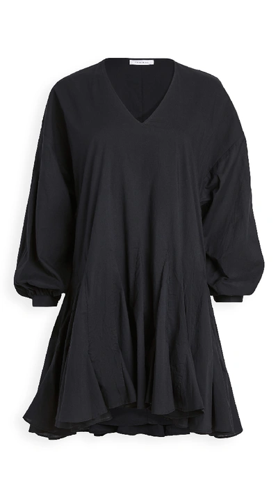 Shop Anine Bing Peyton Dress In Black
