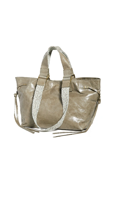 Shop Isabel Marant Bagya New Bag In Light Khaki