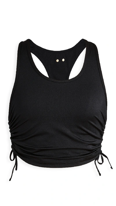 Shop Alala Cinch Top In Black