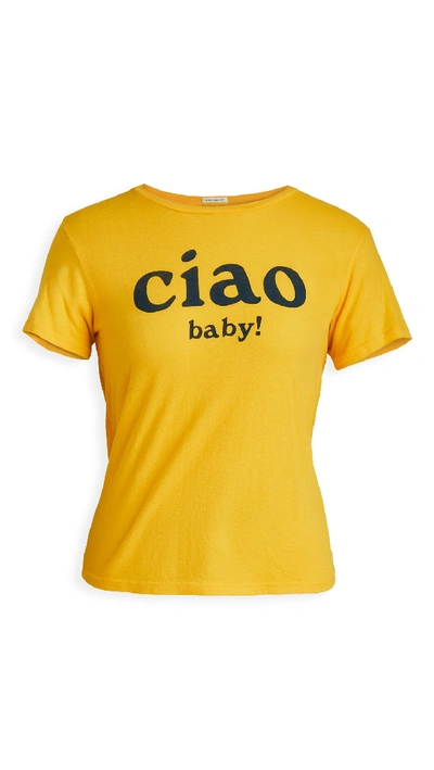 Shop Mother Lil Goodie Goodie Tee In Ciao Baby!