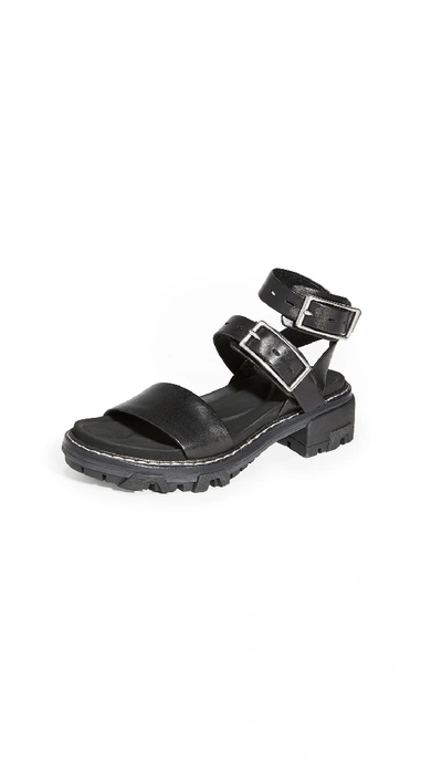 Shop Rag & Bone Shiloh Sandals In Black
