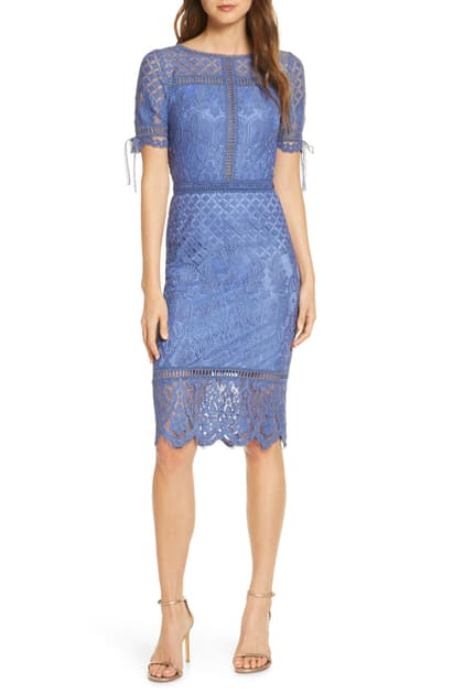 tadashi shoji lace cocktail dress