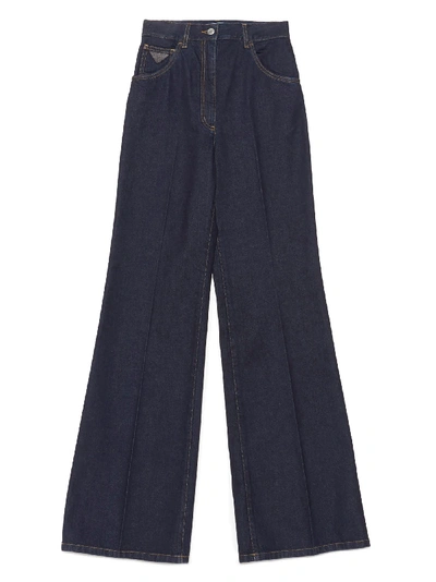 Shop Prada Jeans In Blue