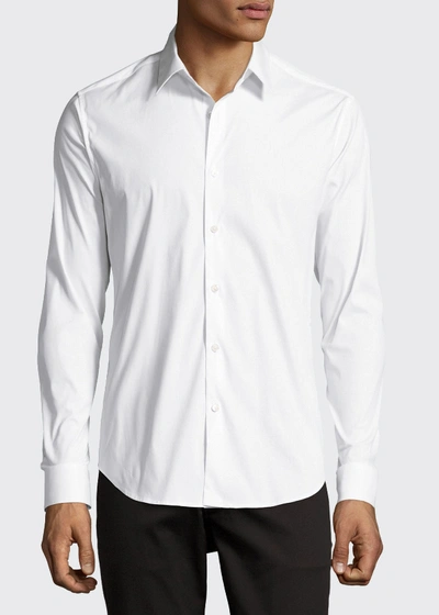 Shop Theory Sylvain Tailored-fit Sport Shirt In White