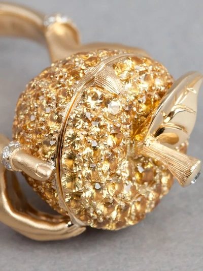 Stephen Webster Small Poison Apple Ring In Yellow