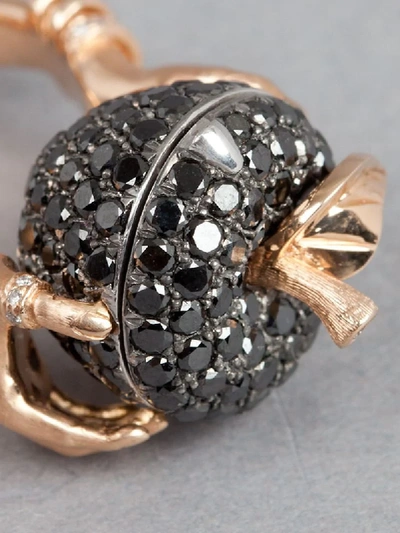 Stephen Webster Small Poison Apple Ring In Black