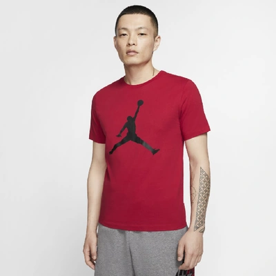 Shop Jordan Men's  Jumpman T-shirt In Red