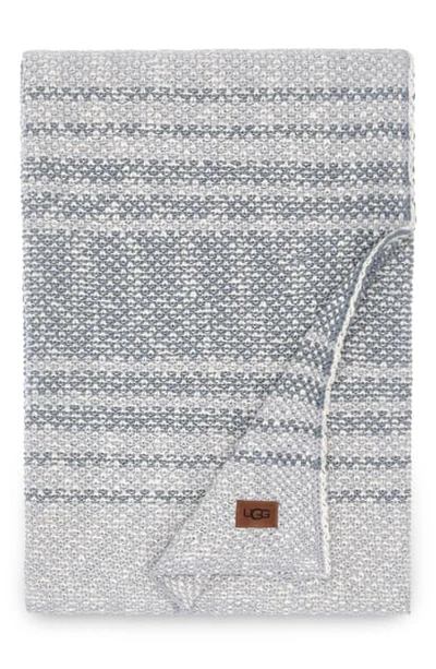 Shop Ugg Winnie Chambray Throw In Chambray Multi