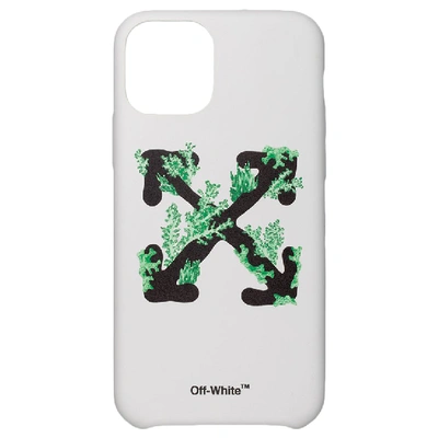 Pre-owned Off-white Corals Print Iphone 11 Pro Case White/black