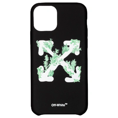 Pre-owned Off-white Corals Print Iphone 11 Pro Case Black/white