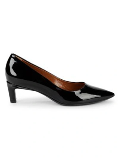 Shop Aquatalia Marianna Patent Leather Pumps In Black