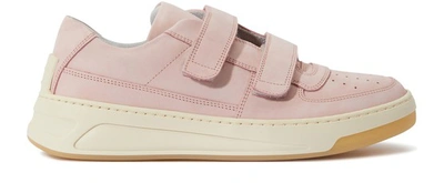 Shop Acne Studios Steffey Trainers In Lila White