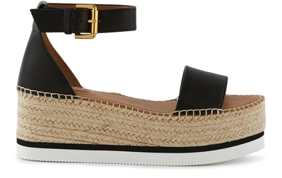 Shop See By Chloé Glyn Espadrilles In Black