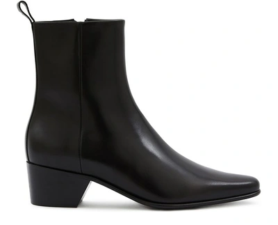 Shop Pierre Hardy Reno Ankle Boots In Calf Black