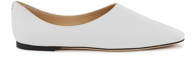 Shop Jimmy Choo Joselyn Ballet Flats In Latte