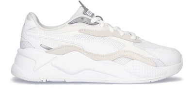 Shop Puma Rs-x3 Trainers In  White Silver