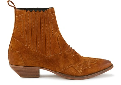 Shop Roseanna Tucson Ankle Boots In Whisky