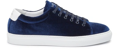 Shop National Standard Edition 3 Trainers In Navy Velvet
