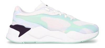 Shop Puma Rs-x3 Trainers In Light Green