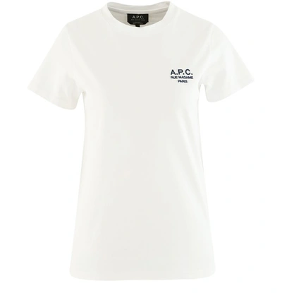 Shop Apc Denise T-shirt In Blanc