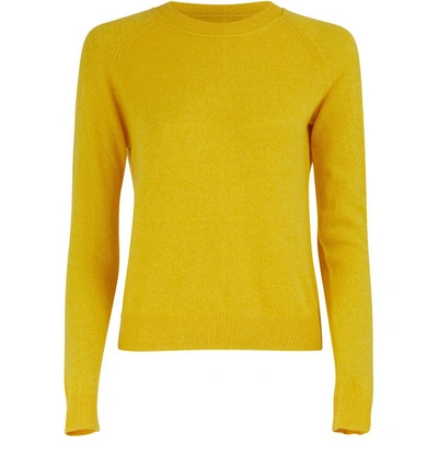 Shop Alexandra Golovanoff Mila 6 Thread Sweatshirt In Yellow